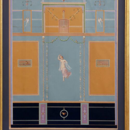 Unknown artist - Wall painting inspired by Roman antiquity