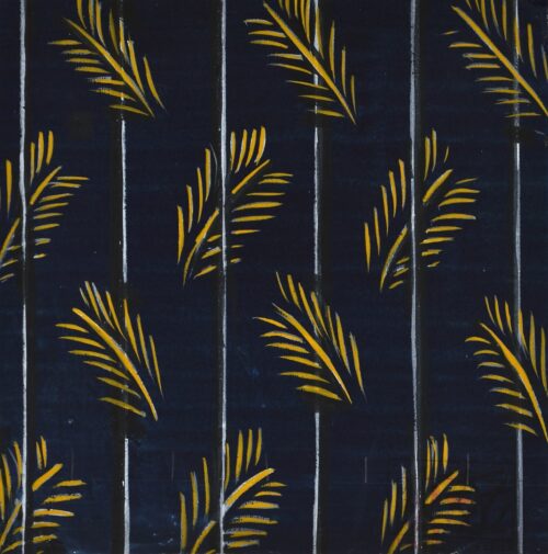 Dufy – Yellow Corn Ears on Blue Background