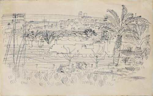 Dufy - Le Train à Antibes