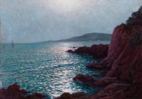 Keuleyan-Lafon – Sunset on the Coast of Agay