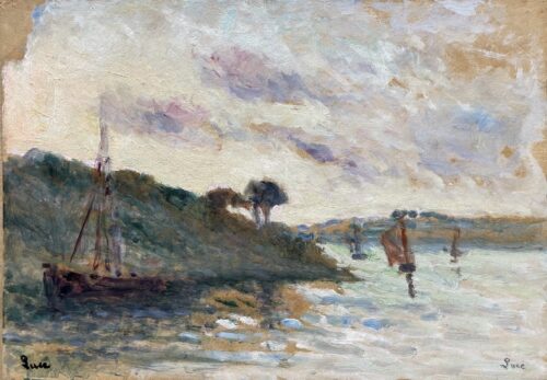 Luce – Sailboats in the Trieux Estuary near Kermouster