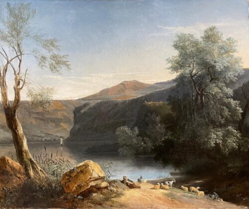 Coignet – Lake Nemi in the Alban Hills