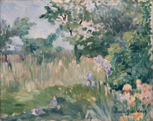 Gobillard – Garden with Irises