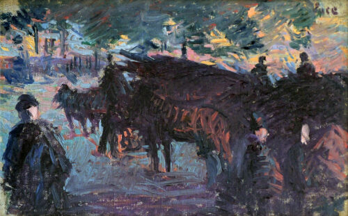 Luce – Street Scene at Dusk