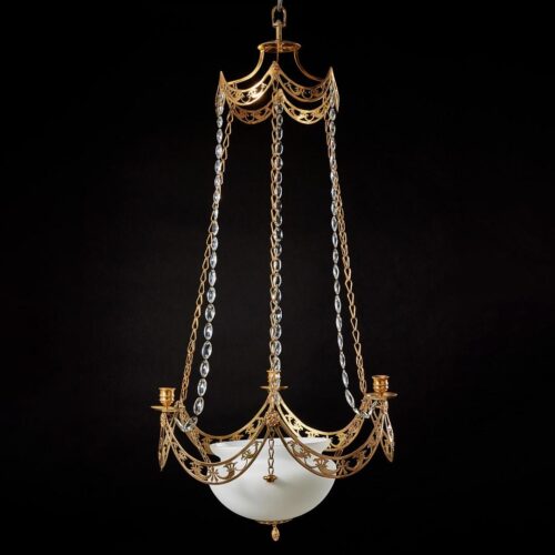 Salon lamp from the Werner & Mieth workshop