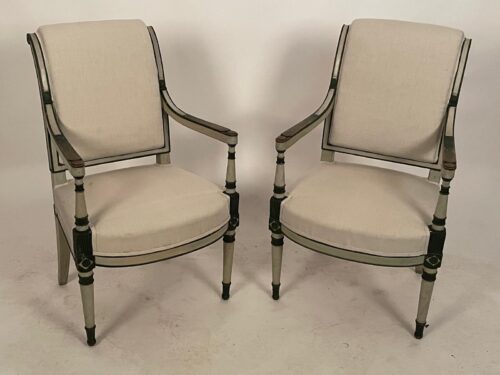 Pair of Consulate Armchairs